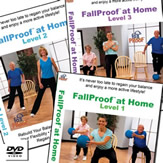 Picture of the DVD cover with an instructor leading 2 class members in exercises